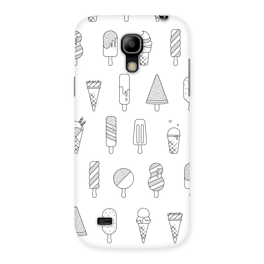Ice Cream Lines Back Case for Galaxy S4 Mini
