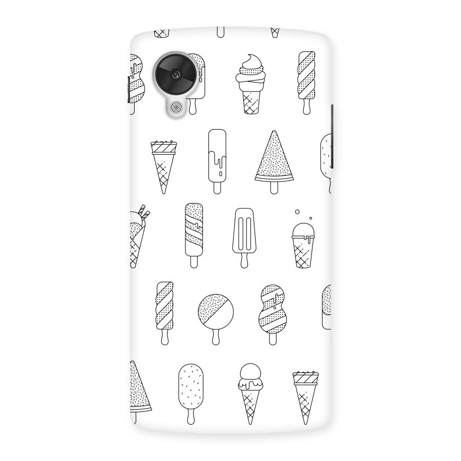 Ice Cream Lines Back Case for Google Nexsus 5