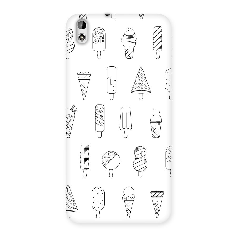 Ice Cream Lines Back Case for HTC Desire 816g