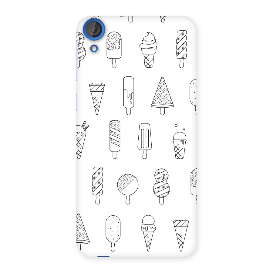 Ice Cream Lines Back Case for HTC Desire 820