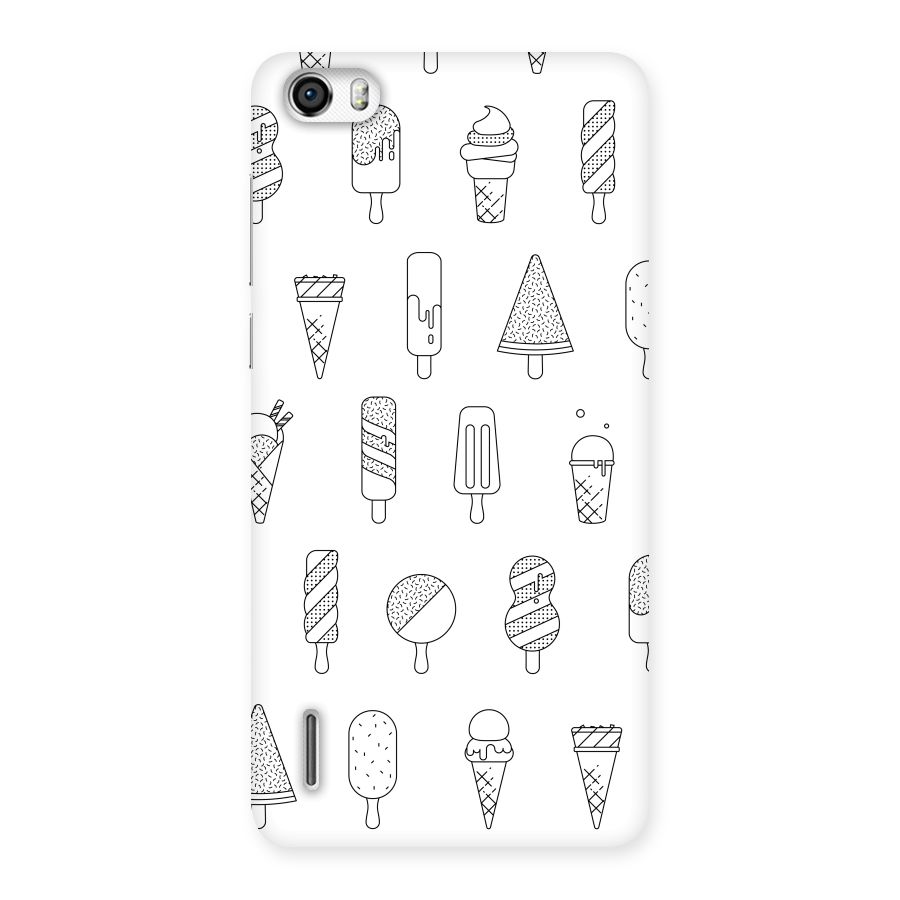 Ice Cream Lines Back Case for Honor 6