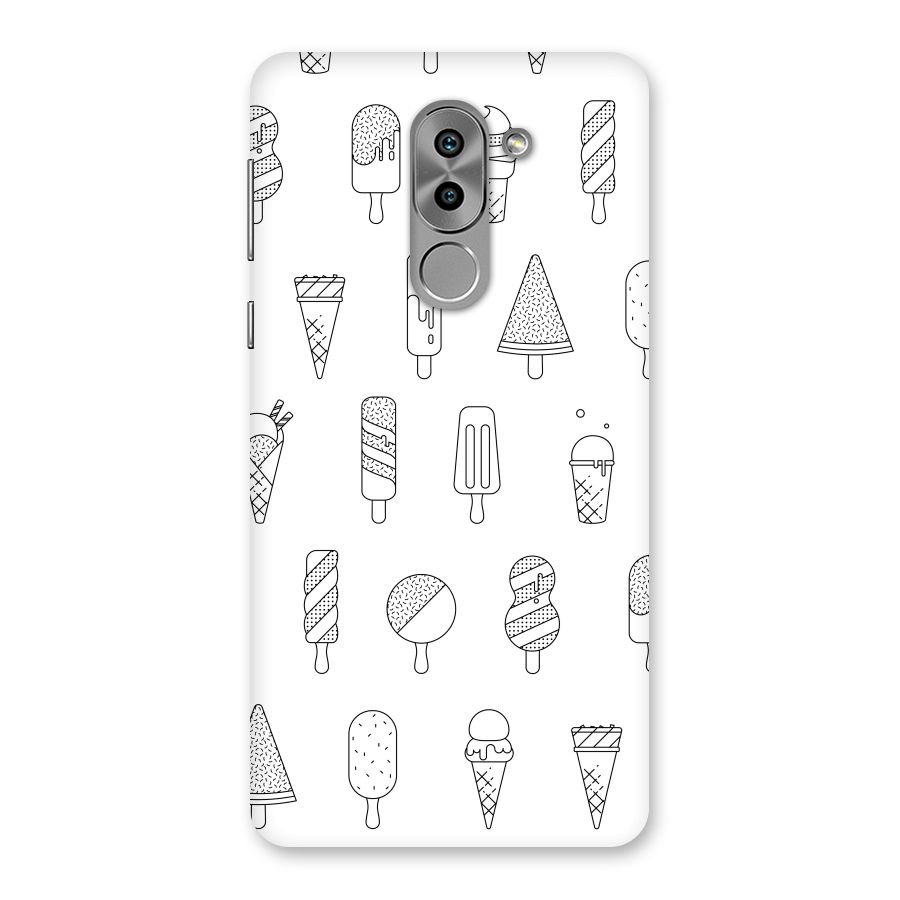 Ice Cream Lines Back Case for Honor 6X