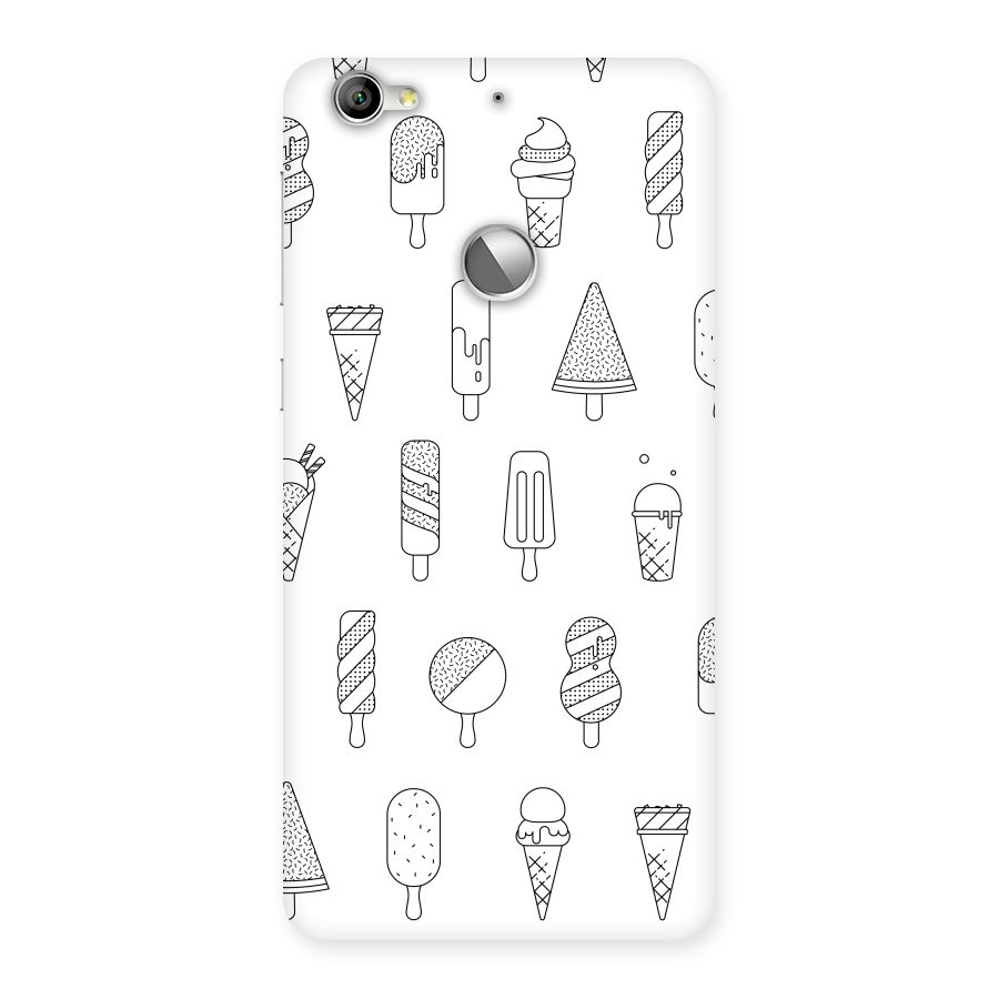 Ice Cream Lines Back Case for LeTV Le 1s