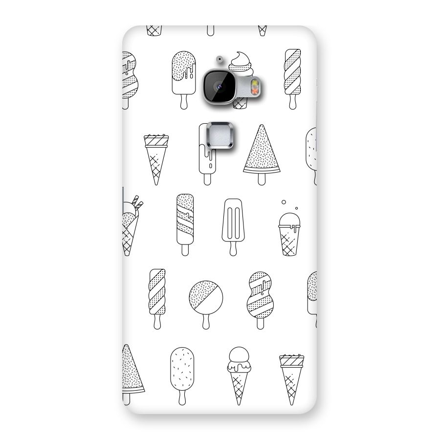Ice Cream Lines Back Case for LeTv Le Max