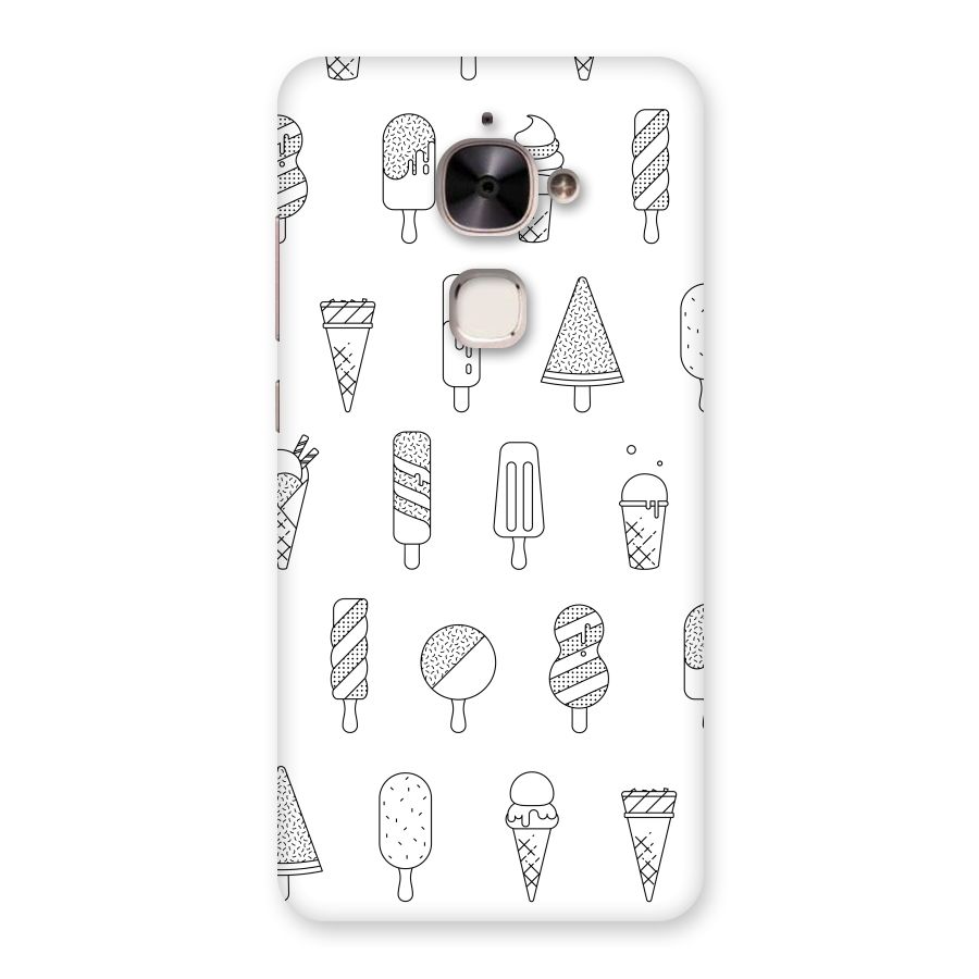 Ice Cream Lines Back Case for Le 2