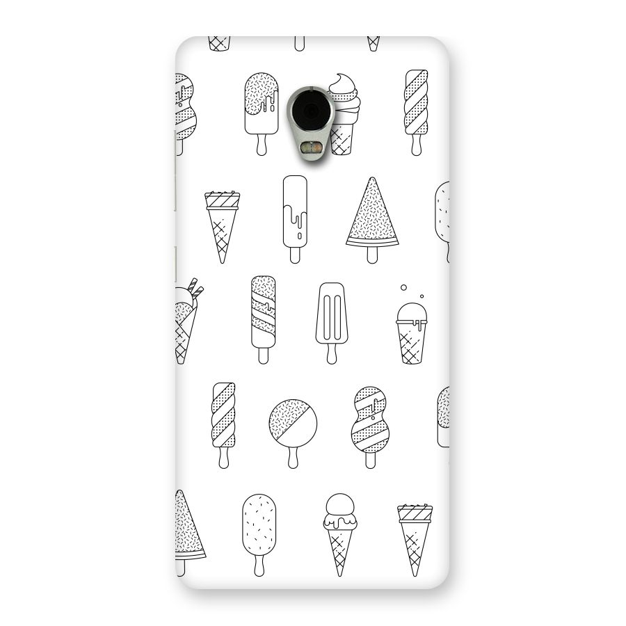 Ice Cream Lines Back Case for Lenovo Vibe P1