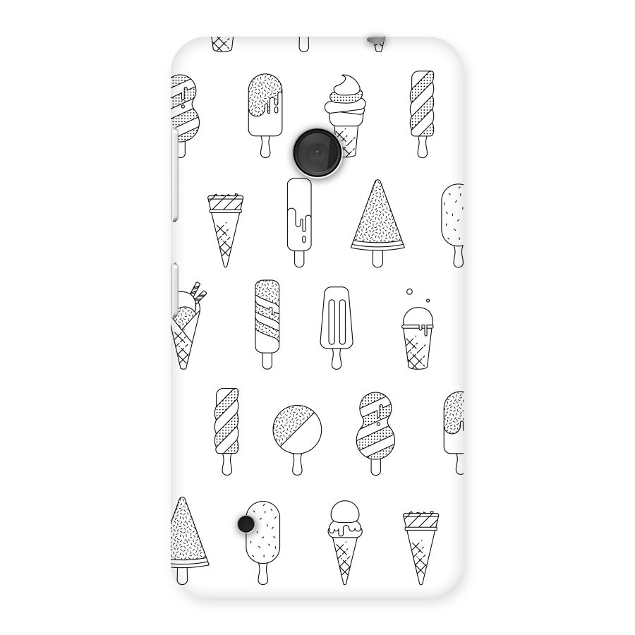 Ice Cream Lines Back Case for Lumia 530