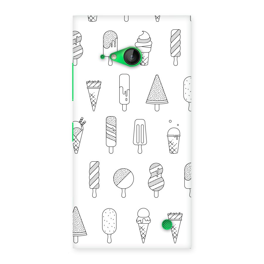 Ice Cream Lines Back Case for Lumia 730