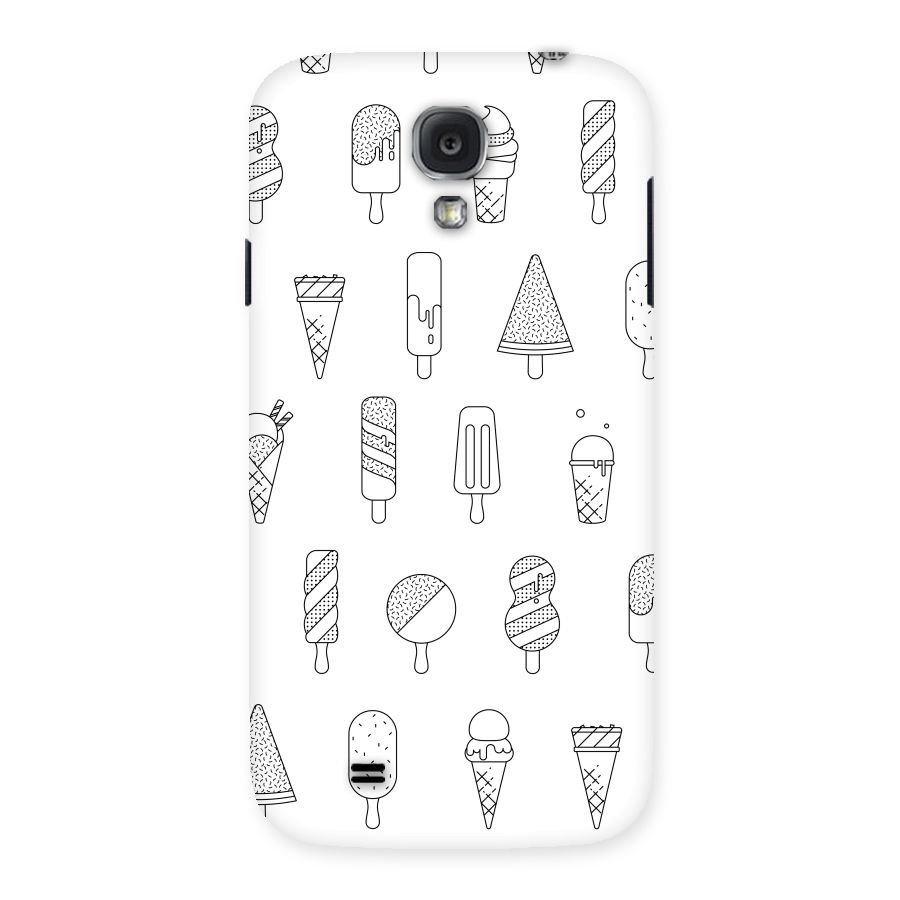 Ice Cream Lines Back Case for Samsung Galaxy S4