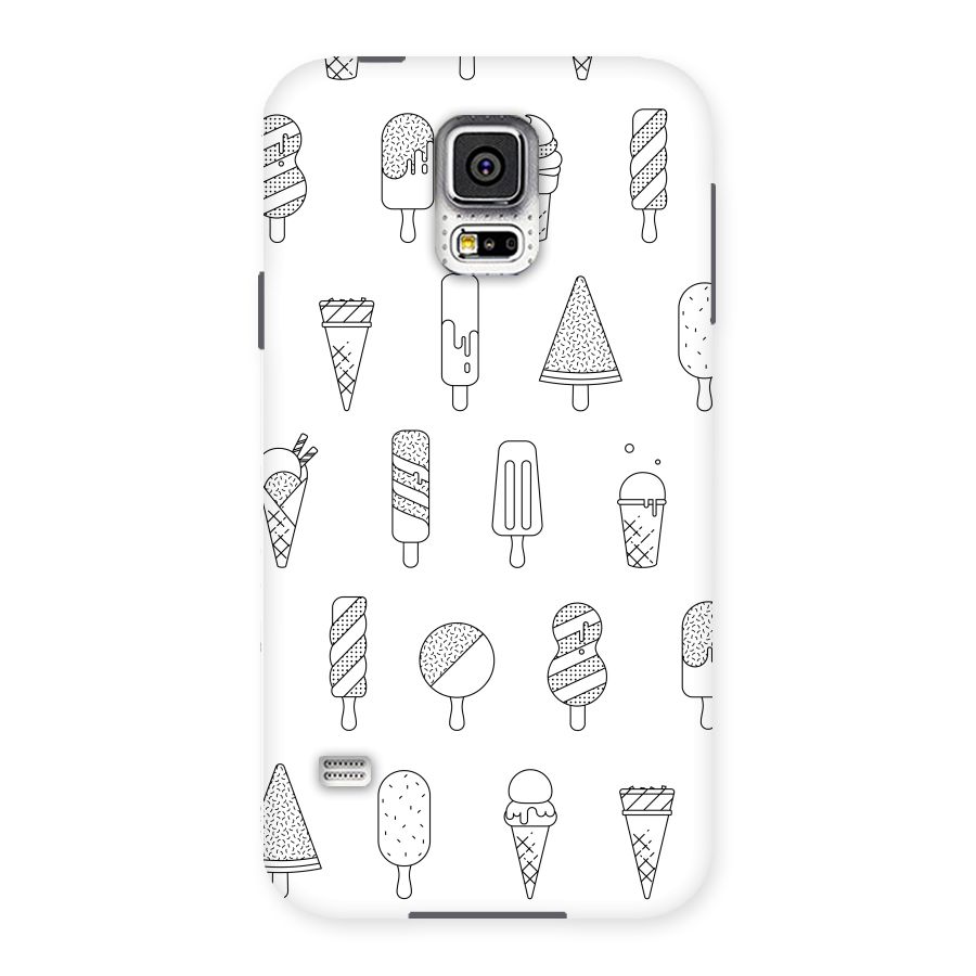 Ice Cream Lines Back Case for Samsung Galaxy S5