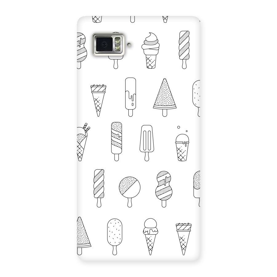 Ice Cream Lines Back Case for Vibe Z2 Pro K920
