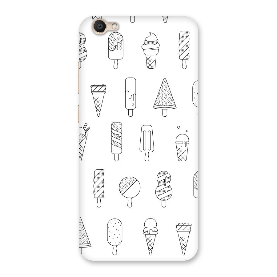 Ice Cream Lines Back Case for Vivo V5