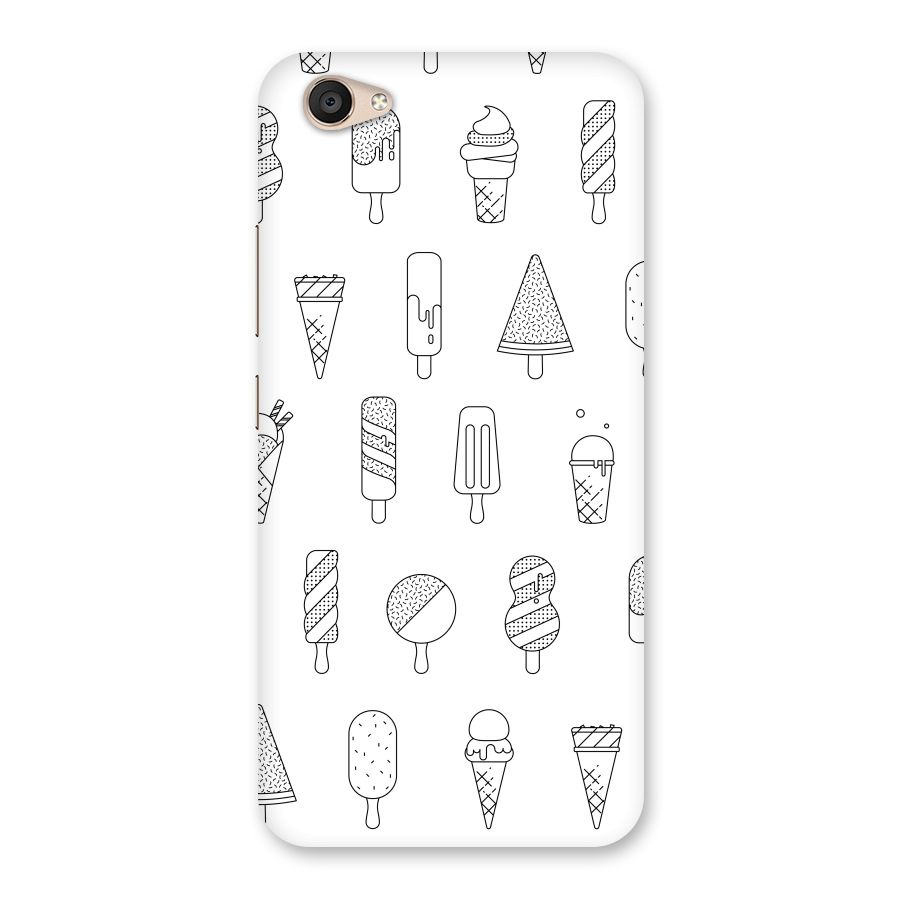 Ice Cream Lines Back Case for Vivo V5 Plus