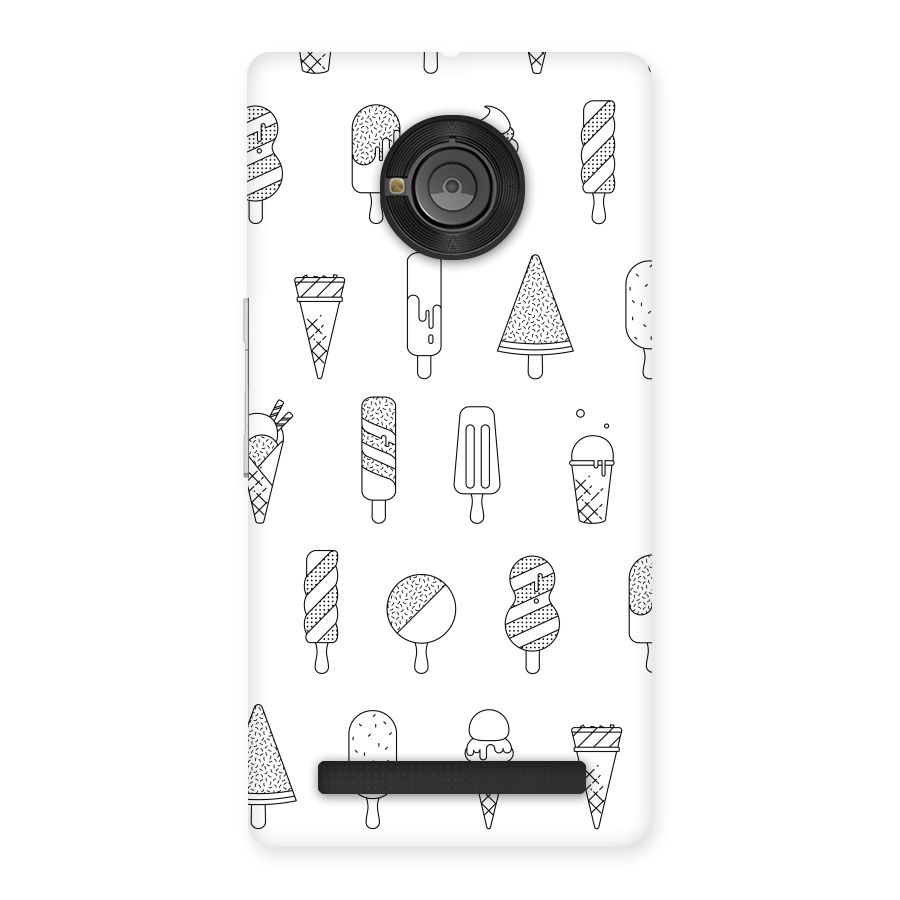 Ice Cream Lines Back Case for Yu Yuphoria