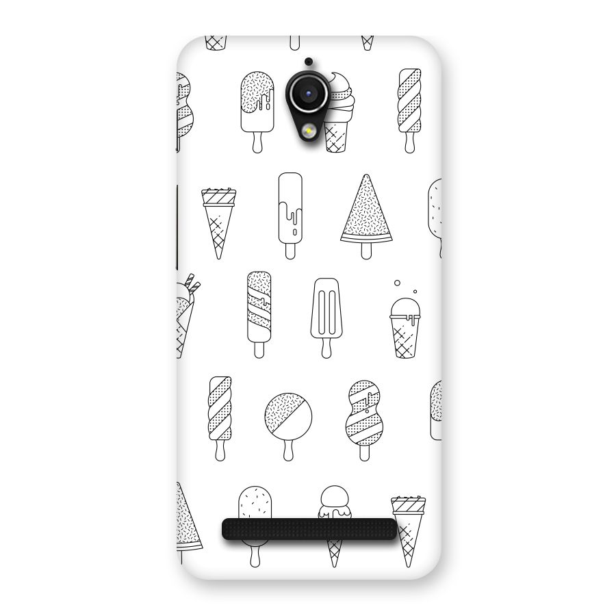 Ice Cream Lines Back Case for Zenfone Go
