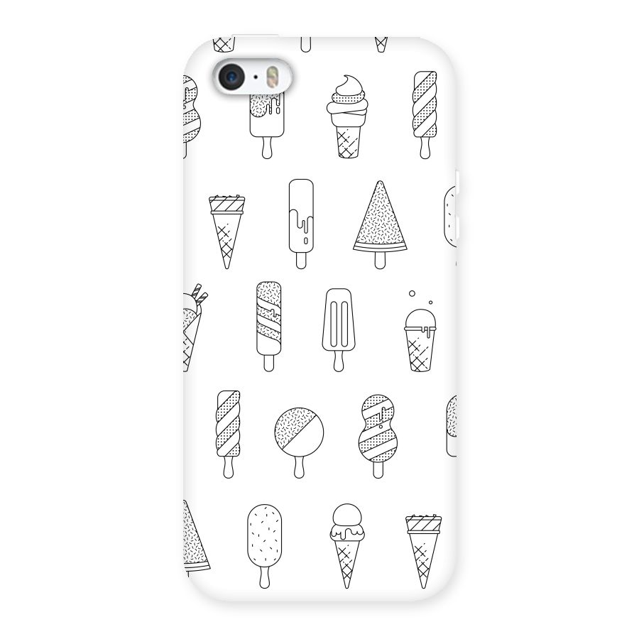 Ice Cream Lines Back Case for iPhone 5 5S