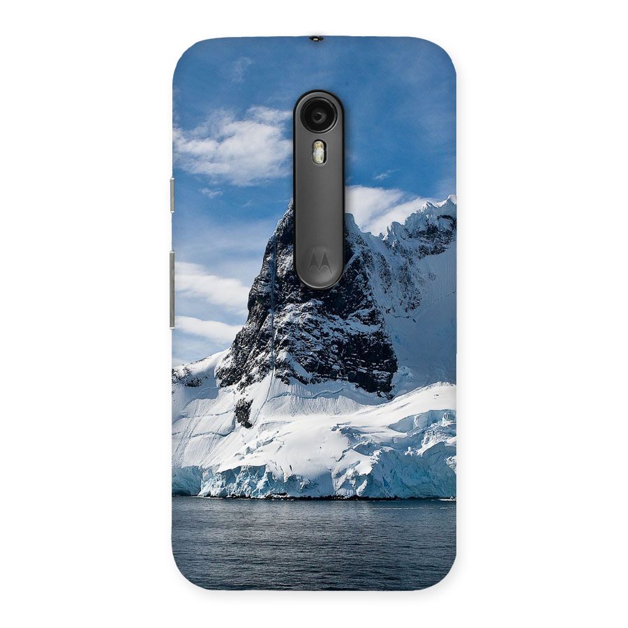 Ice Mountains Back Case for Moto G Turbo