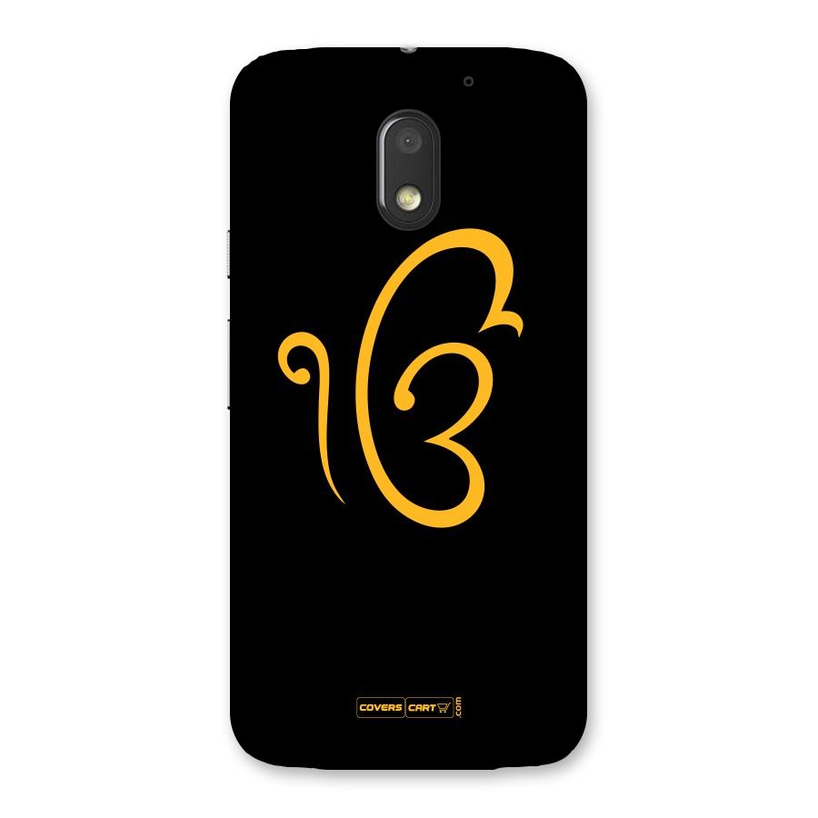 Ik Onkar Back Case for Moto E3 Power