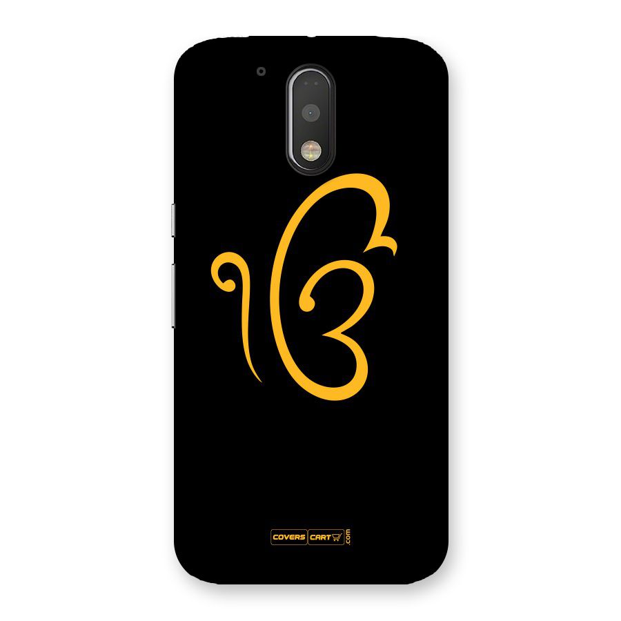 Ik Onkar Back Case for Motorola Moto G4
