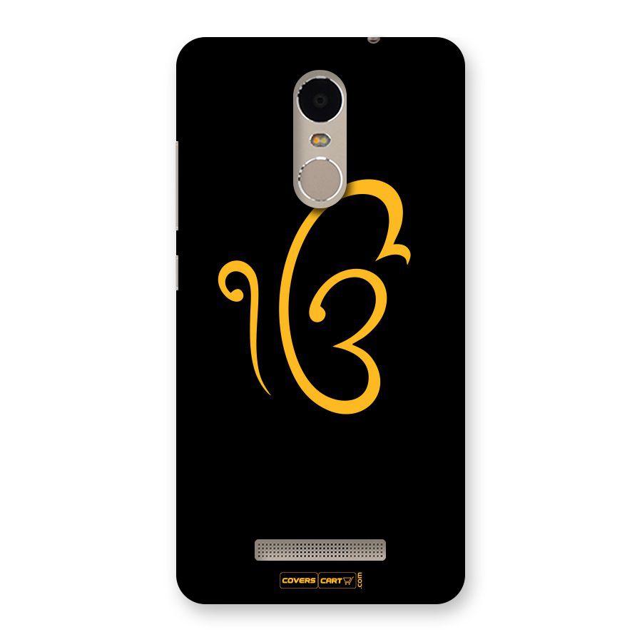 Ik Onkar Back Case for Xiaomi Redmi Note 3