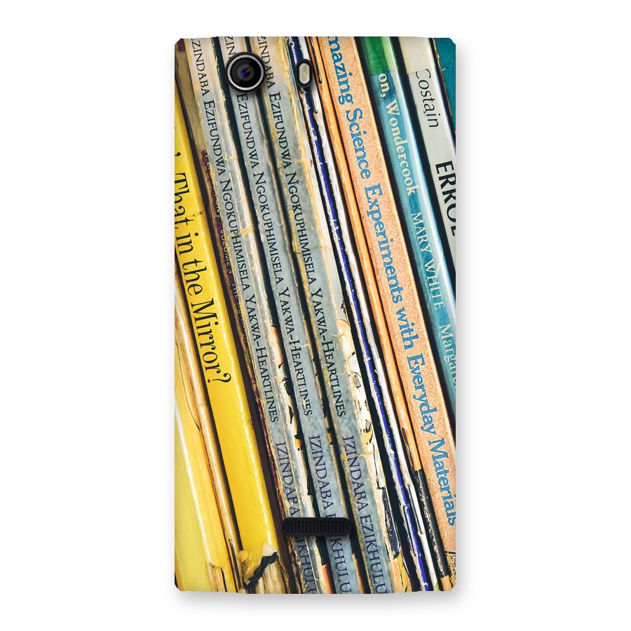 In Love with Books Back Case for Canvas Nitro 2 E311