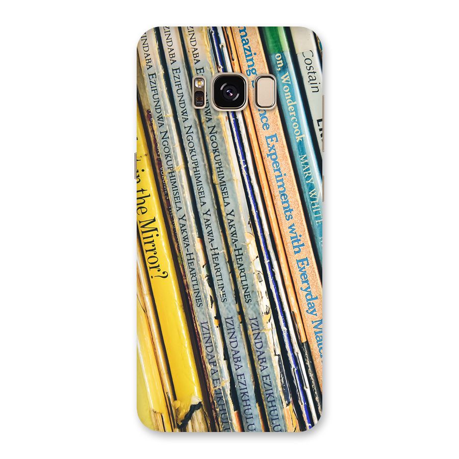 In Love with Books Back Case for Galaxy S8