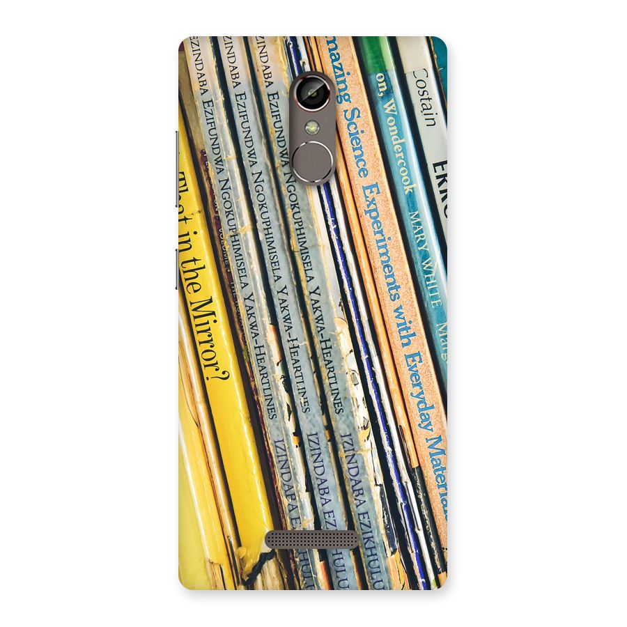 In Love with Books Back Case for Gionee S6s