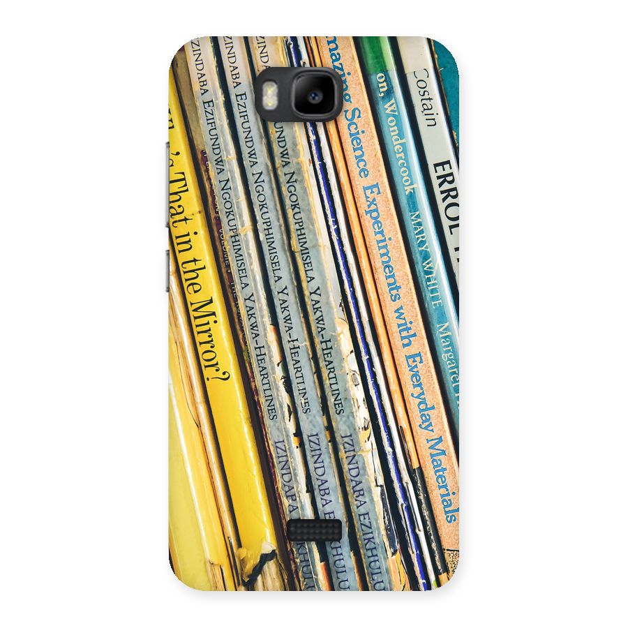 In Love with Books Back Case for Honor Bee