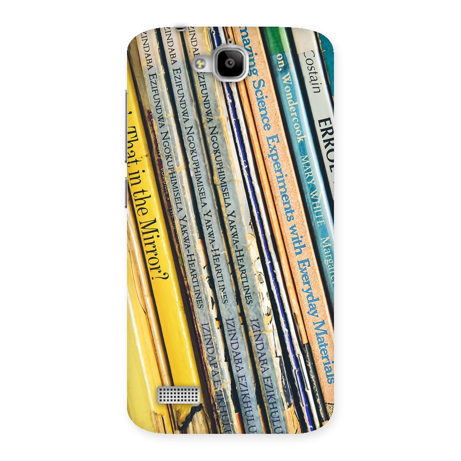 In Love with Books Back Case for Honor Holly