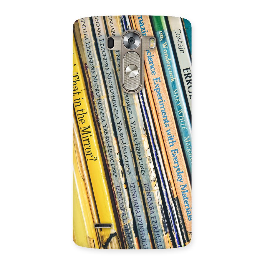 In Love with Books Back Case for LG G3