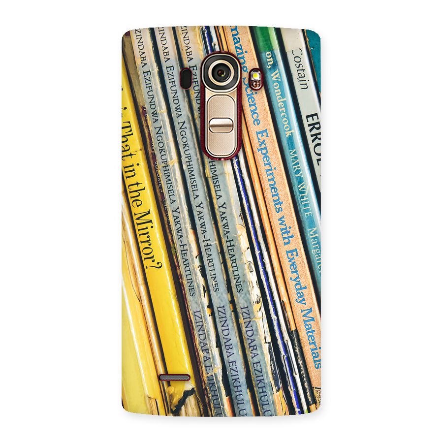 In Love with Books Back Case for LG G4