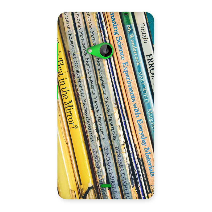 In Love with Books Back Case for Lumia 535