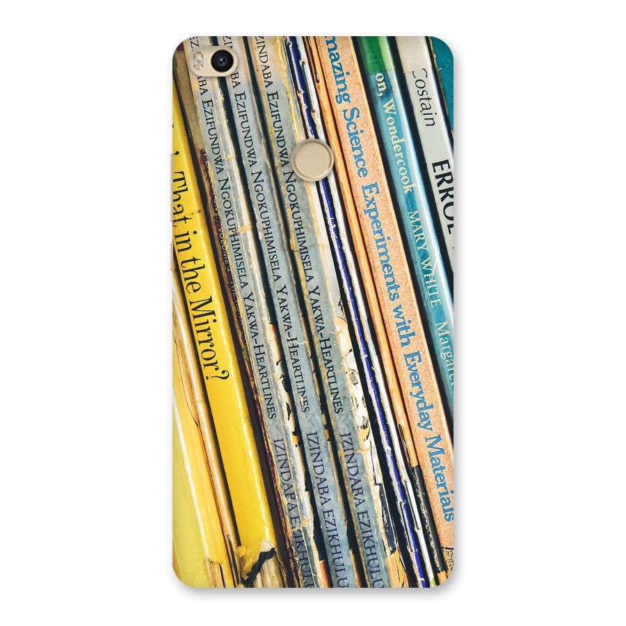 In Love with Books Back Case for Mi Max 2