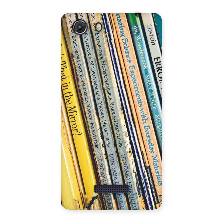 In Love with Books Back Case for Micromax Unite 3