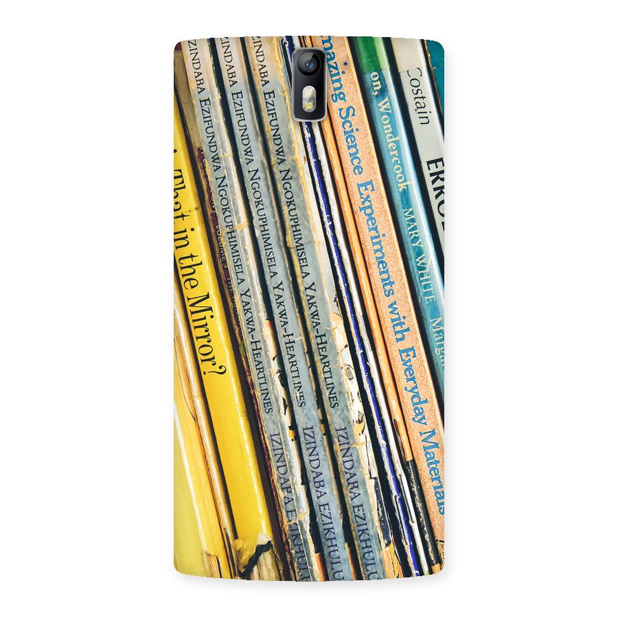 In Love with Books Back Case for One Plus One