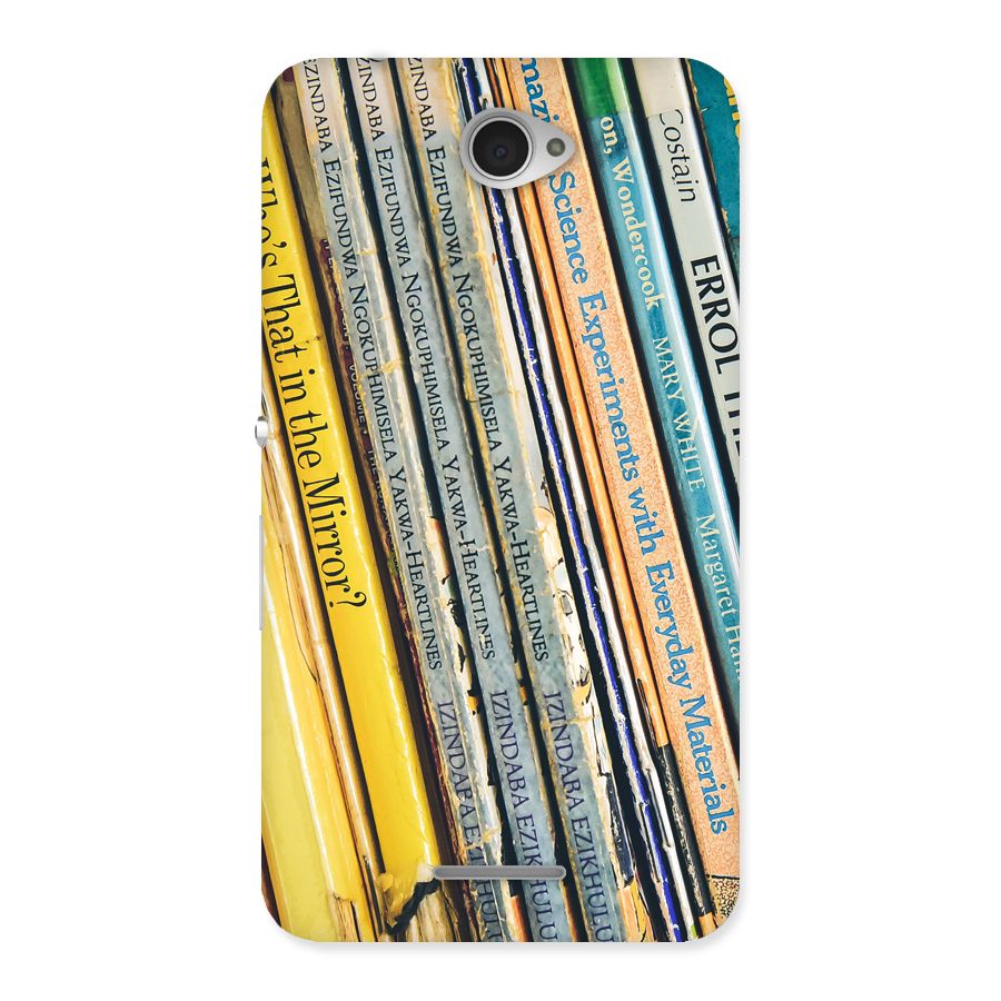 In Love with Books Back Case for Sony Xperia E4