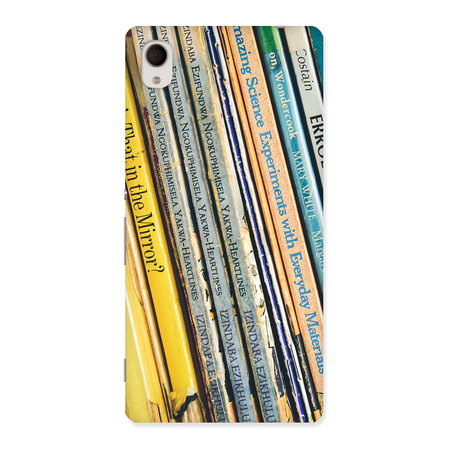 In Love with Books Back Case for Xperia M4 Aqua