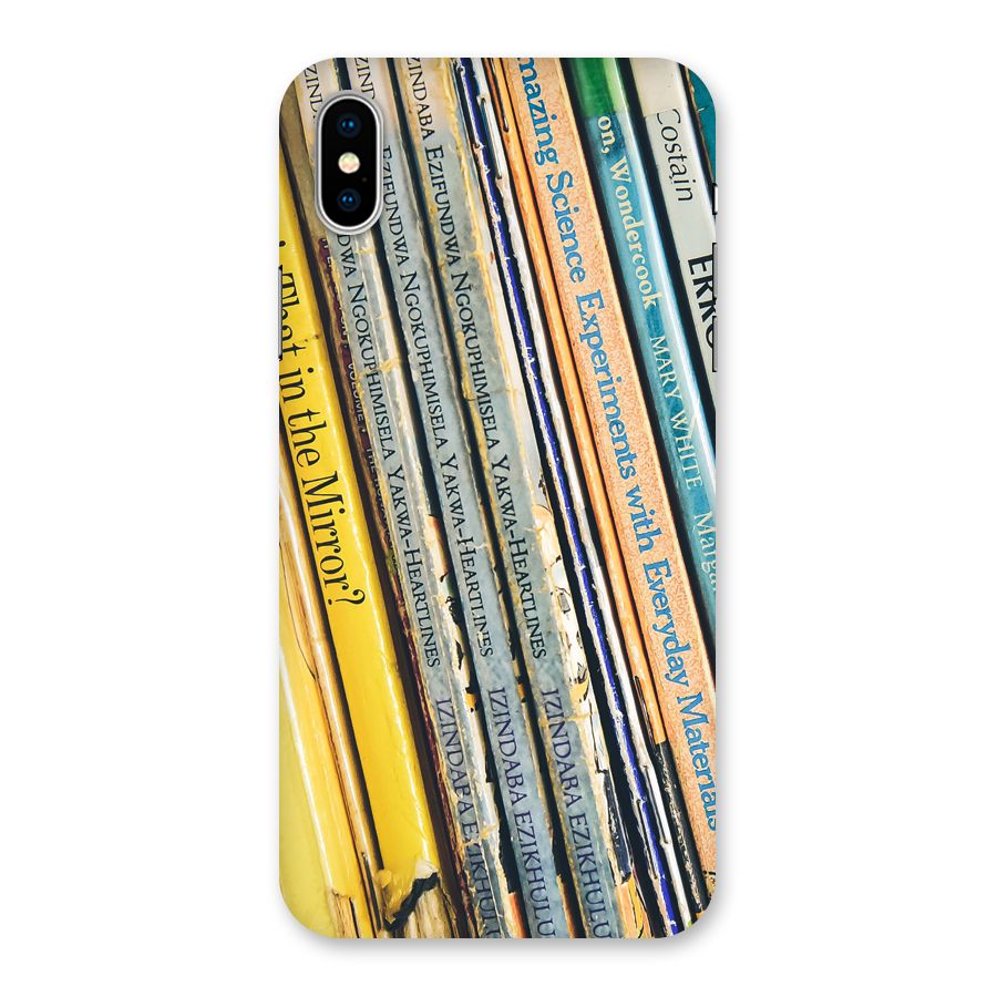 In Love with Books Back Case for iPhone X