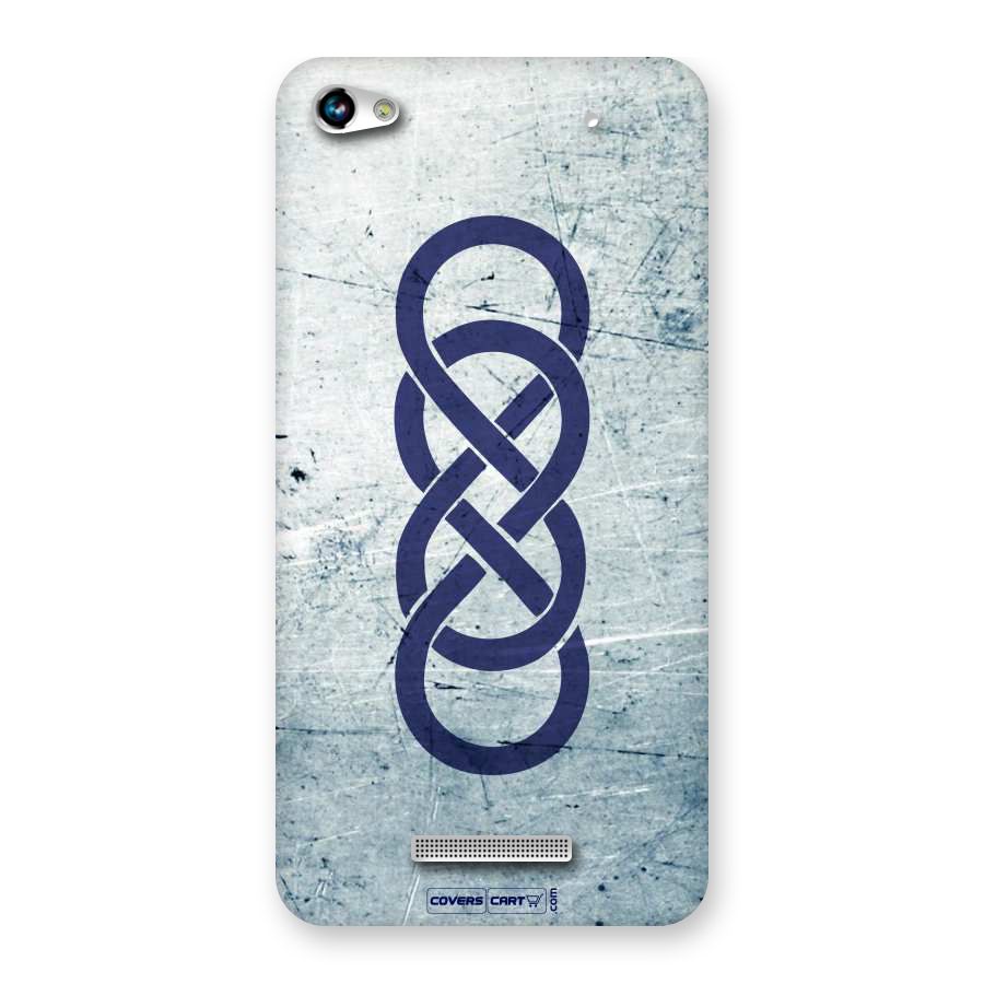 Double Infinity Rough Back Case for Canvas Hue 2 A316