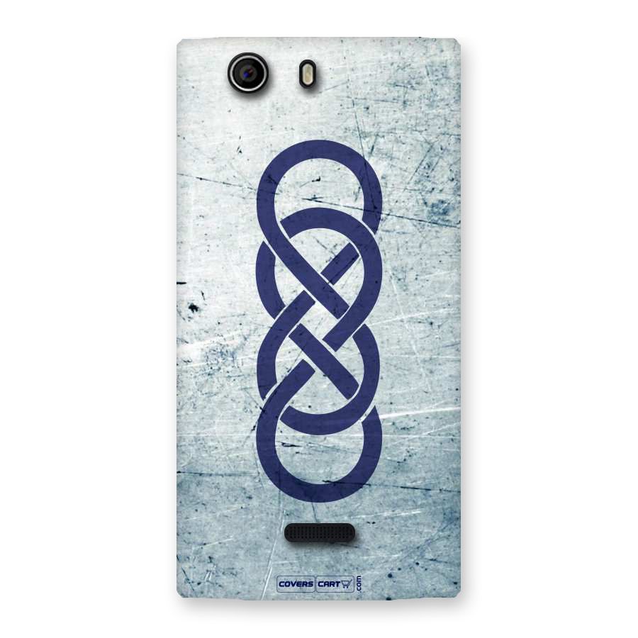 Double Infinity Rough Back Case for Canvas Nitro 2