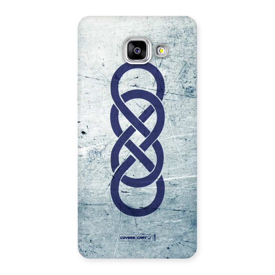 Double Infinity Rough Back Case for Galaxy A5 2016