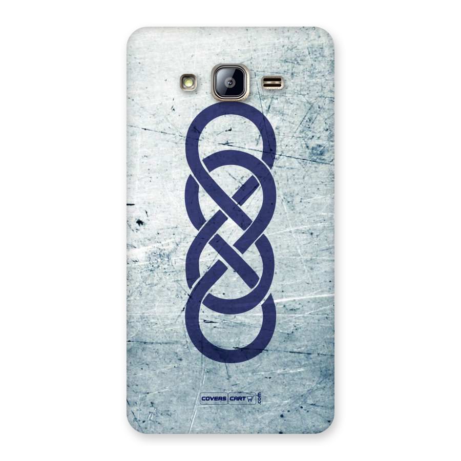 Double Infinity Rough Back Case for Galaxy On5