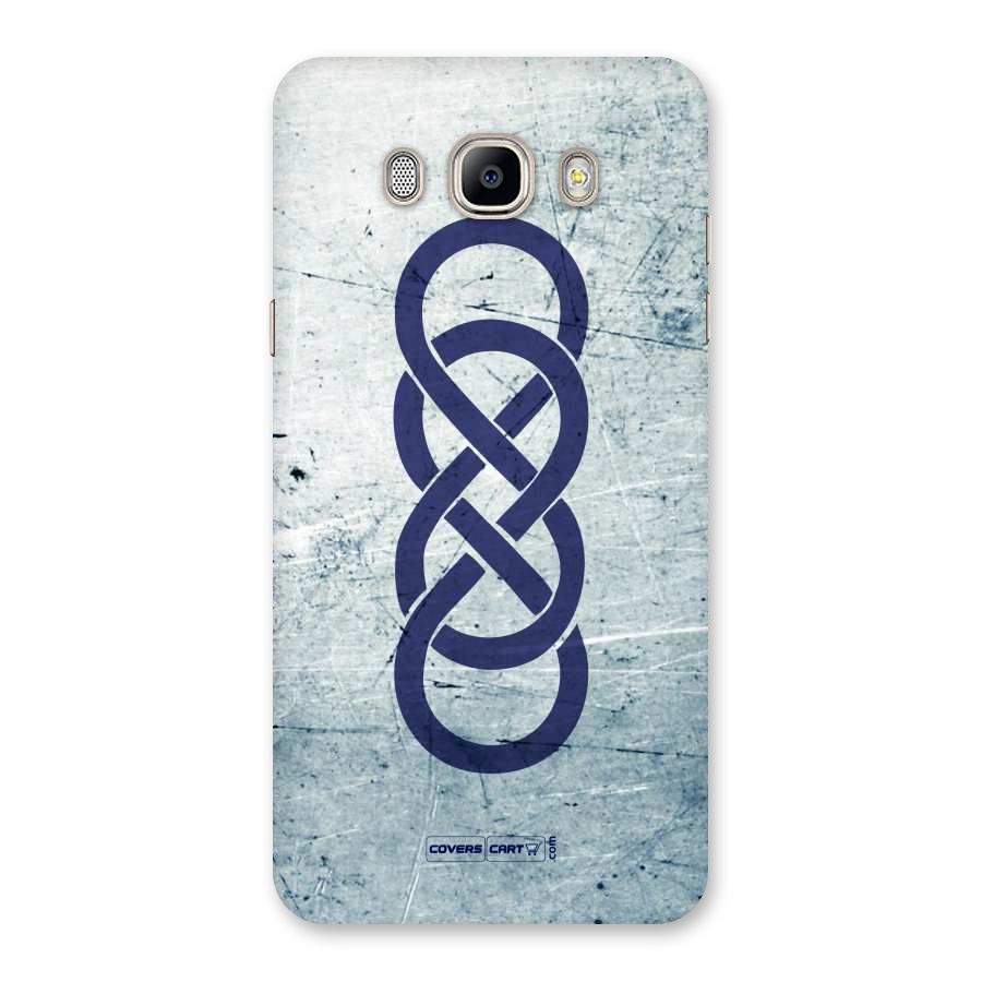 Double Infinity Rough Back Case for Galaxy On8