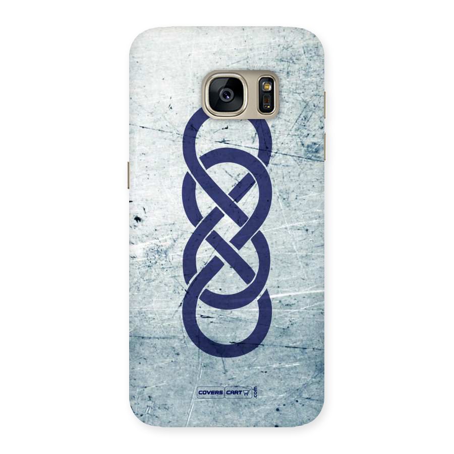 Double Infinity Rough Back Case for Galaxy S7