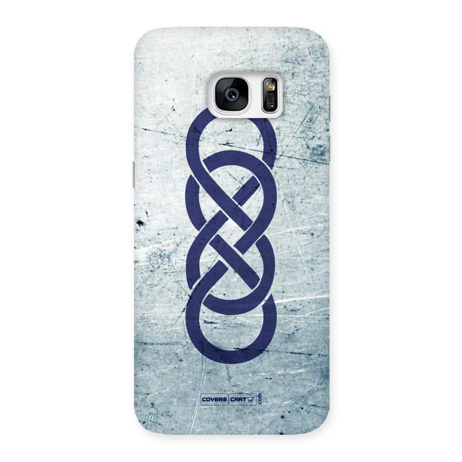 Double Infinity Rough Back Case for Galaxy S7 Edge