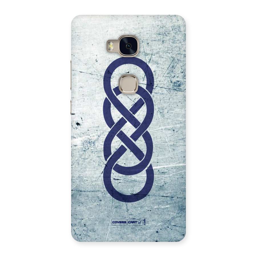 Double Infinity Rough Back Case for Huawei Honor 5X