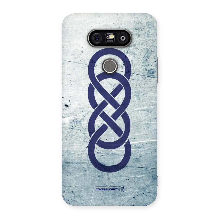 Double Infinity Rough Back Case for LG G5