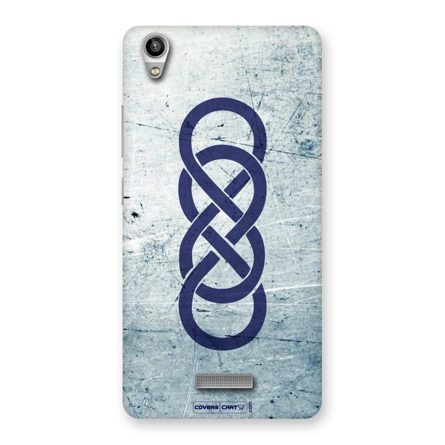 Double Infinity Rough Back Case for Lava Pixel V1