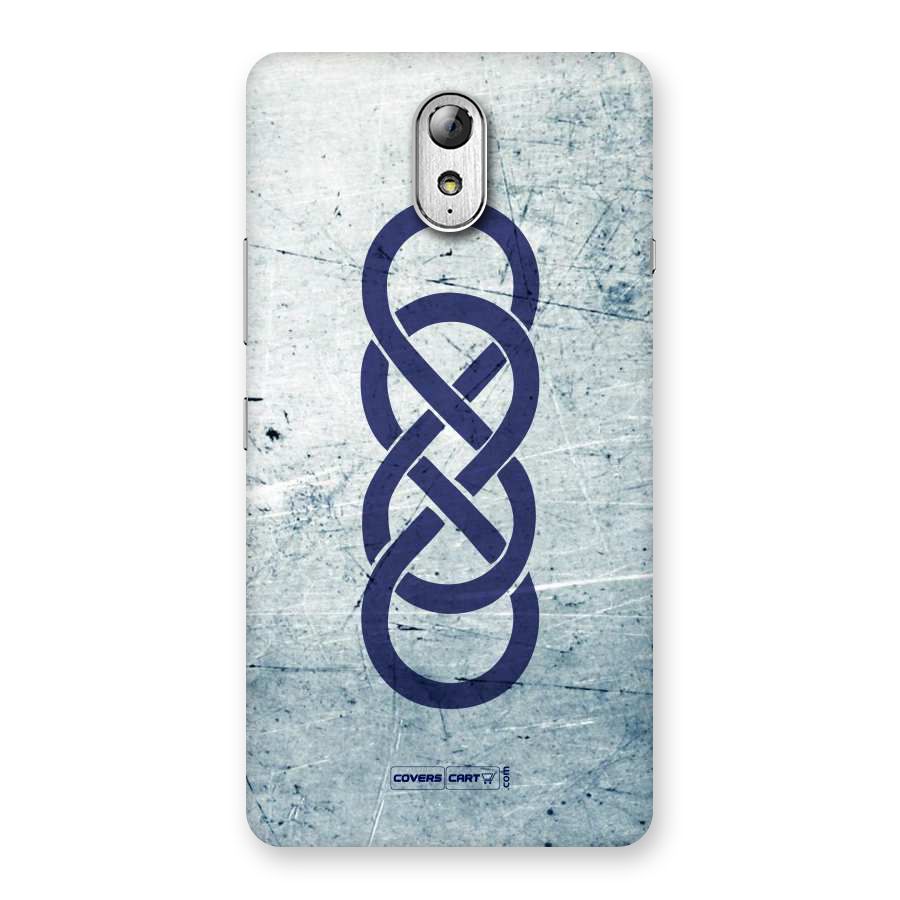 Double Infinity Rough Back Case for Lenovo Vibe P1M