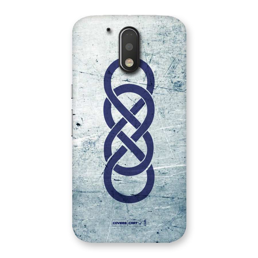 Double Infinity Rough Back Case for Motorola Moto G4